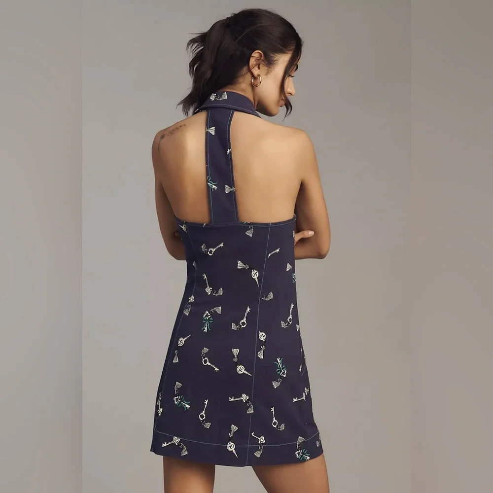 NWT Anthropologie T-back Mini Blazer Dress, size XL - Picture 3 of 11